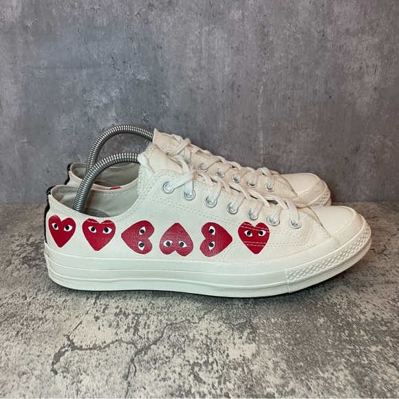 Converse Commes Des Garcons Chuck Taylor All-Star 70 Ox Sneakers Mens sz 10 - Picture 2 of 8